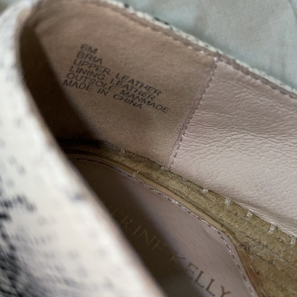 Katherine Kelly snake print shoe size 6 - Picture 9 of 9